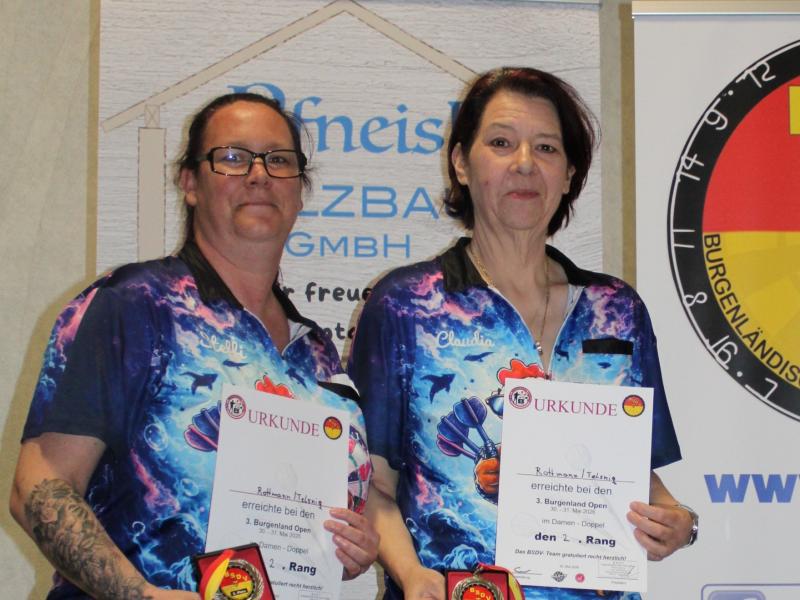 2.Platz Damendoppel