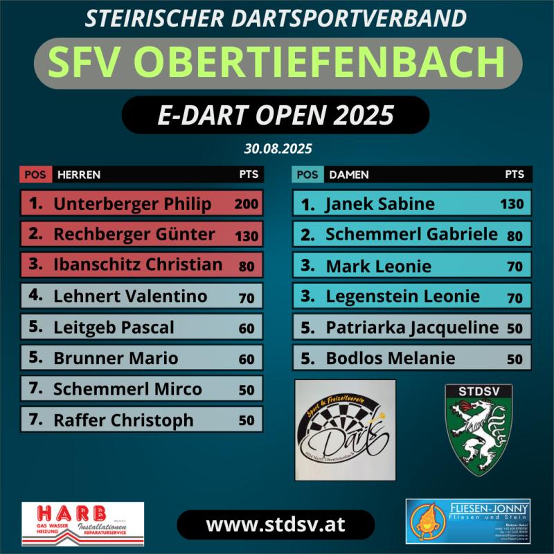 STDSV E-DARTS